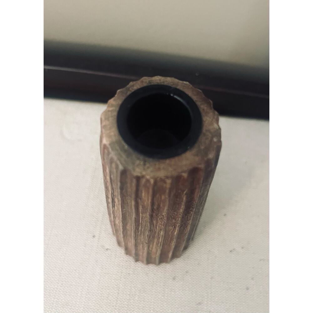 Wooden Taper Candlestick Holder 6" by Place & Time Modern NWT